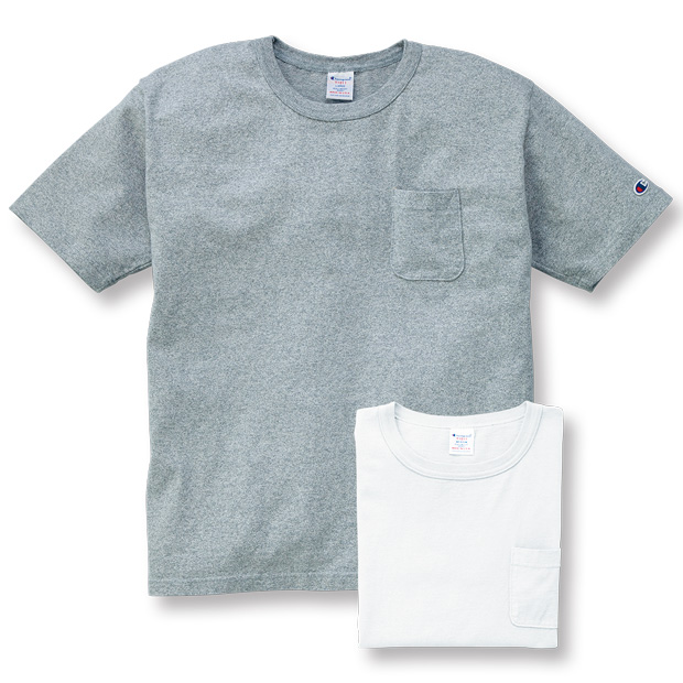 ヘビーウェイト･ポケットTシャツ／2色セット