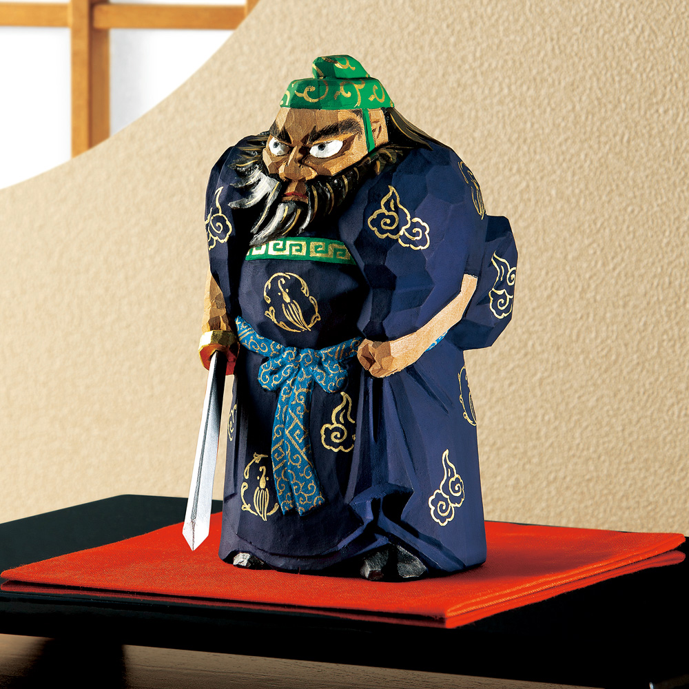 奈良一刀彫／鍾馗