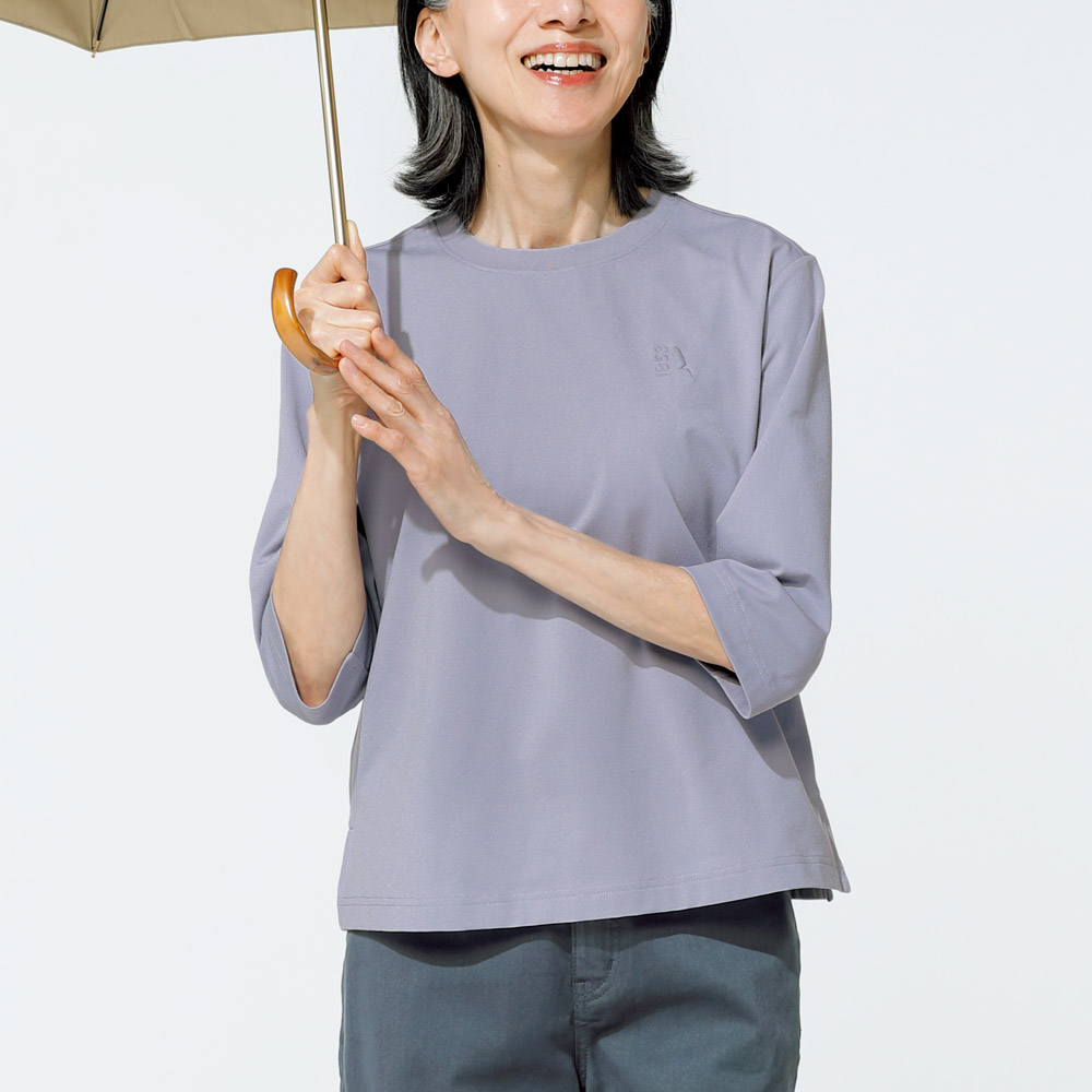 七分袖プルオーバー