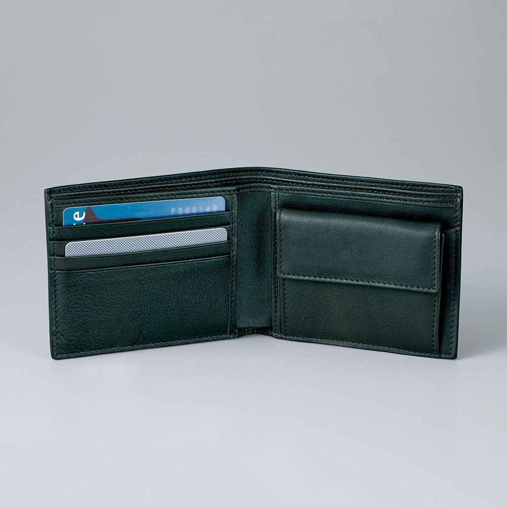 エイ革二つ折りウォレット