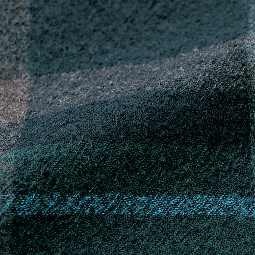 ウールチェックチュニックベスト