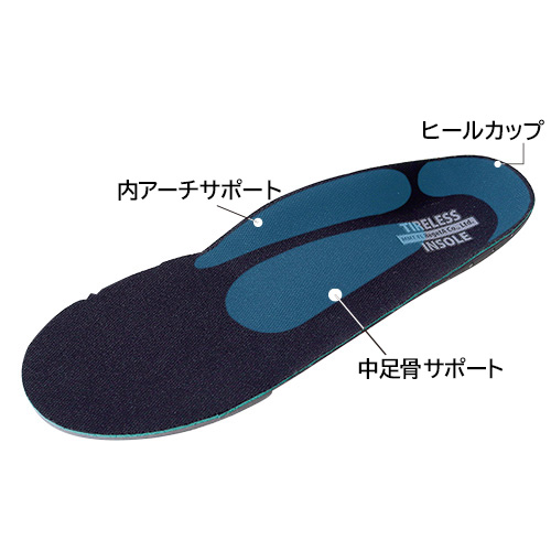 軽量モカシン面ファスナーシューズ／スットオン