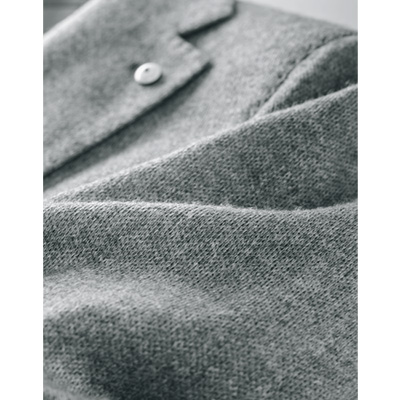 フェザーウェイト・カシミヤ混ジャケット