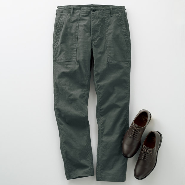 ストレッチバックサテン･ベイカーパンツ