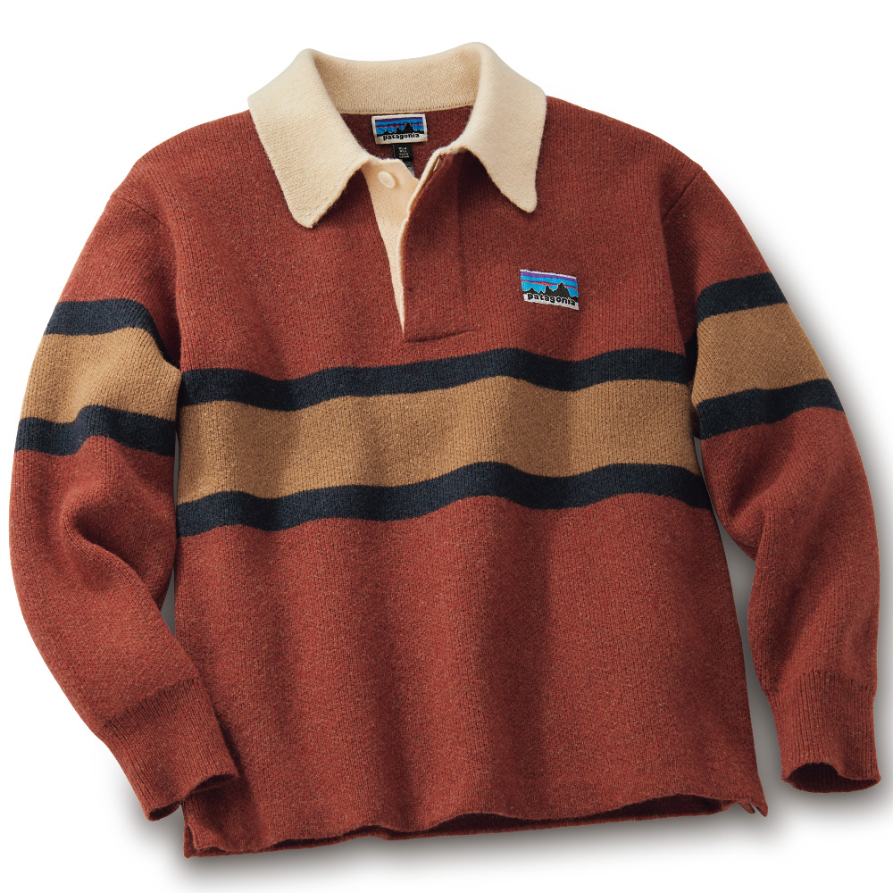 リサイクルウール・ブレンド・ラグビーセーター