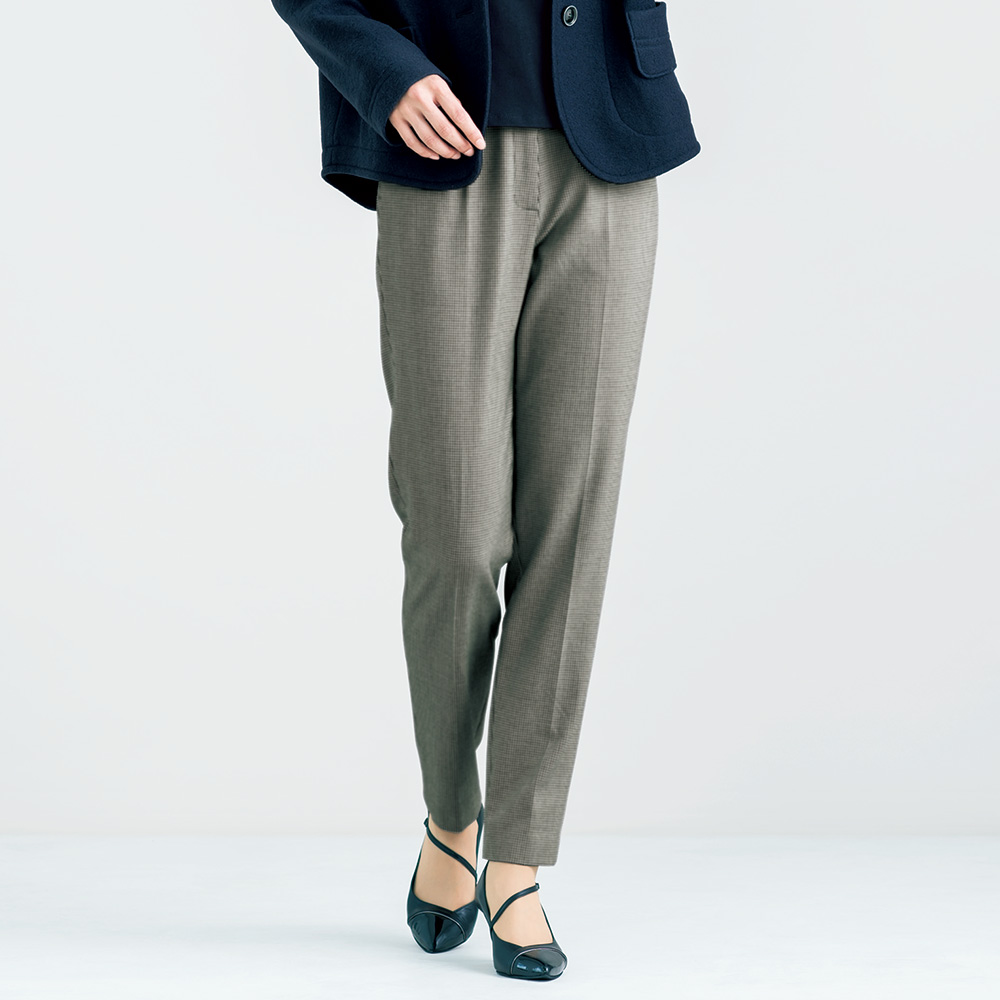 ソフトサーモ混裏起毛ストレッチパンツ