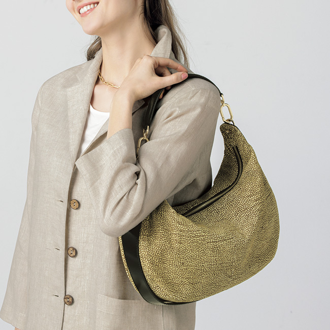 BORBONESE レザーコート（ボルボネーゼ ラムスウェード・ハンドバッグ  