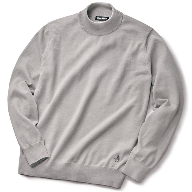 洗えるハイネックセーター