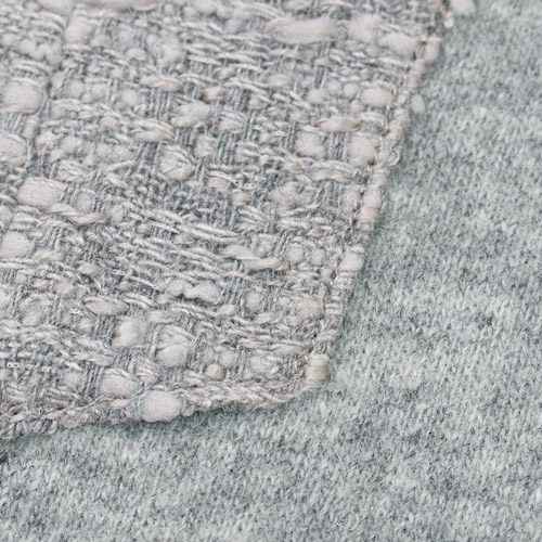 ツイード部分使いジャージーチュニック