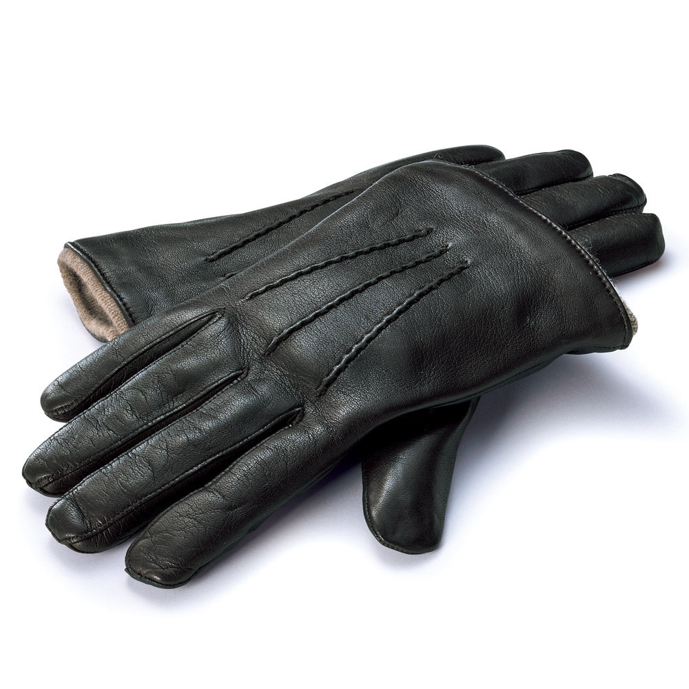 タッチスクリーン対応･カシミヤ混ライニンググローブ