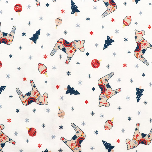 ダーラナホース裏起毛パジャマ