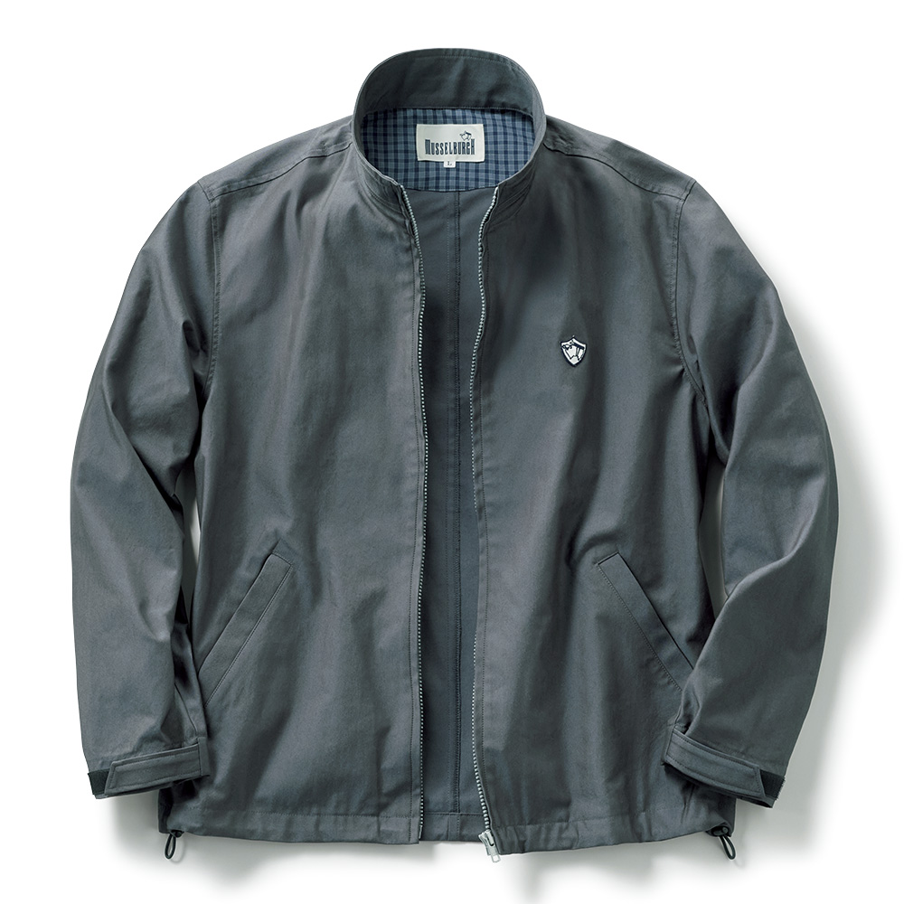 シャンブレー･撥水ブルゾン