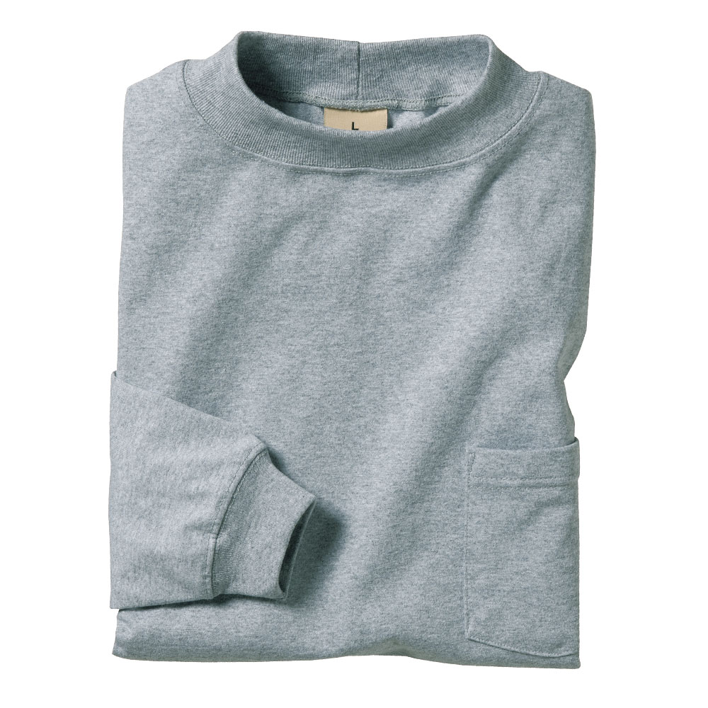 グッドウェア社 ロングスリーブ モックネックポケットtシャツ ライトアップオンラインストア グッドウェア社 ロングスリーブ モックネックポケットtシャツ ライトアップオンラインストア