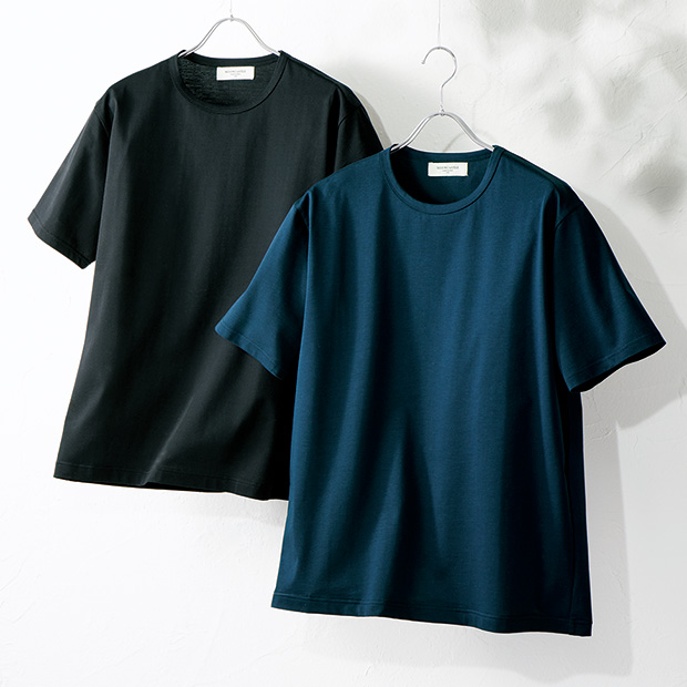 シルキーコットンTシャツ