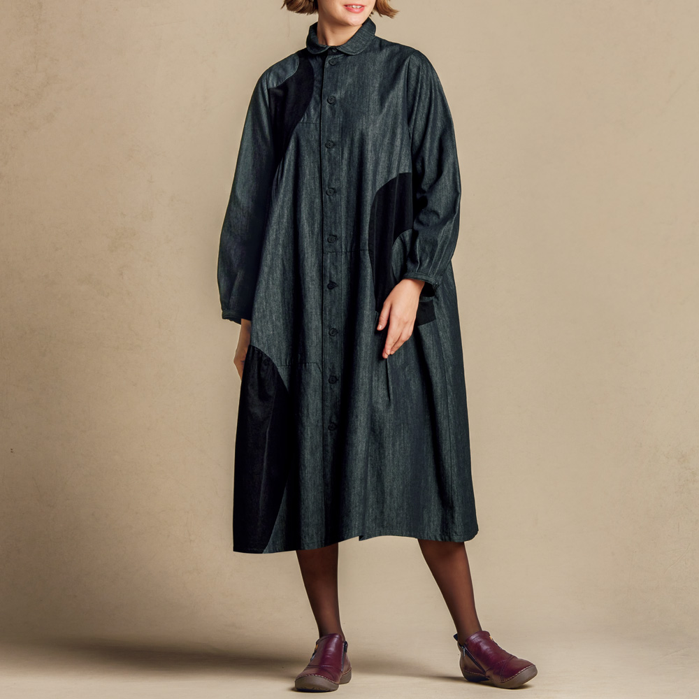 サークル柄ワンピース