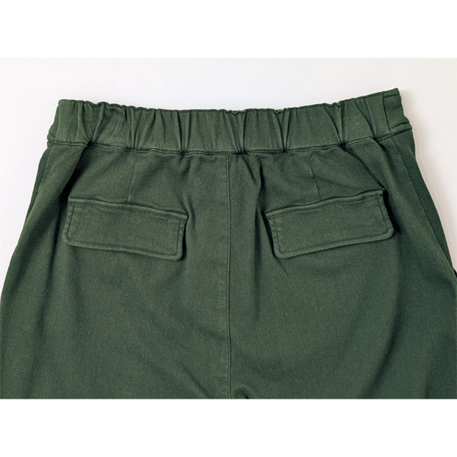 裏起毛ストレッチワイドパンツ