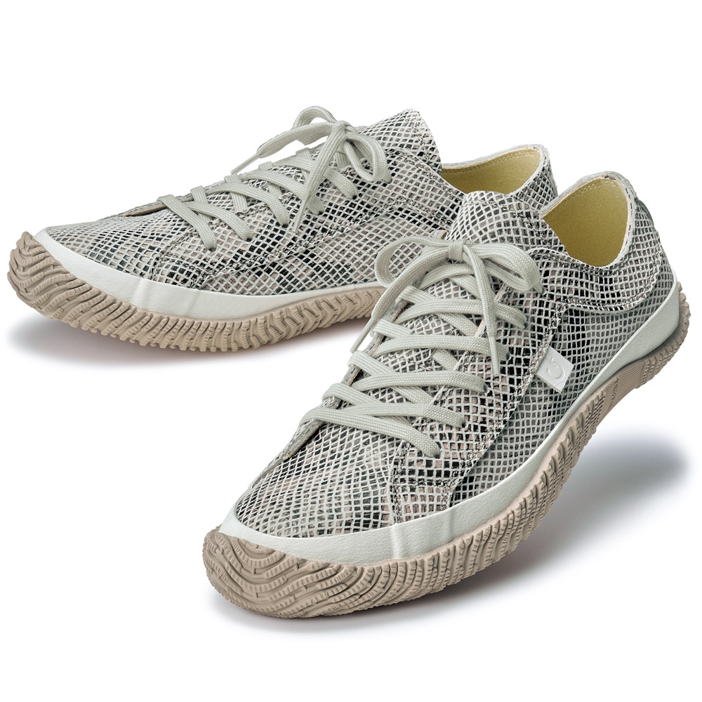 スネーク柄・レザースニーカー