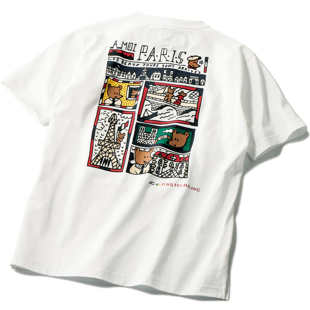 カプセルコレクション･アーカイブ柄プリントTシャツ