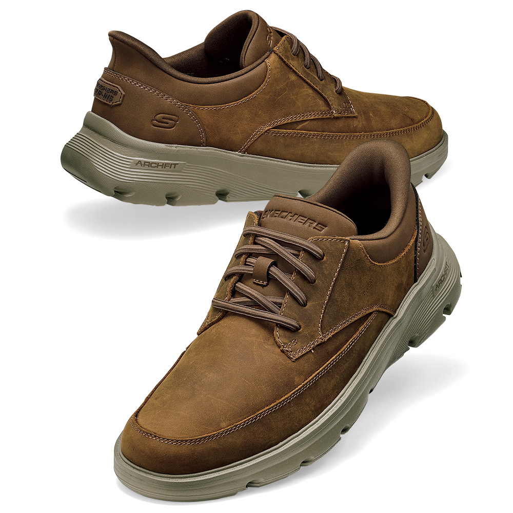 スリップインズ・歩きやすいレザースニーカー