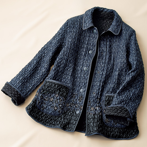 リバーシブル･キルティングジャケット