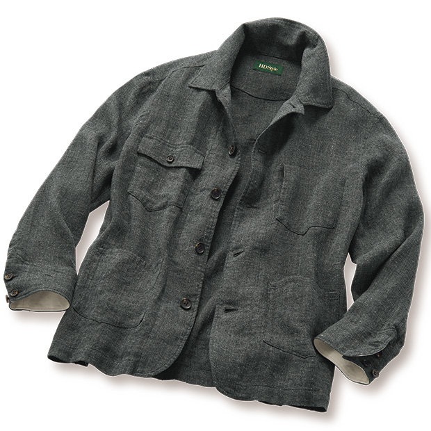 リネンシルク･カバーオール