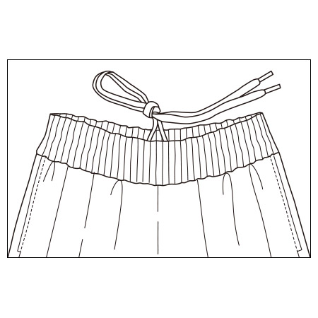 デニムデザインパンツ