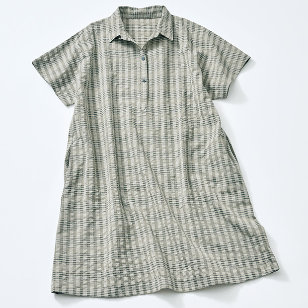 琵琶の葦布／ビッグシャツ