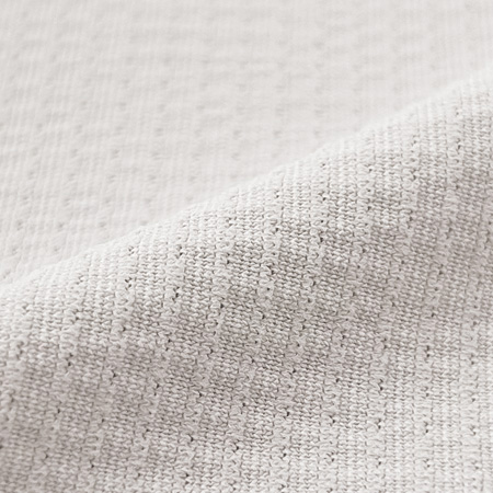 メッシュ調ニットサッカー･テーパードパンツ