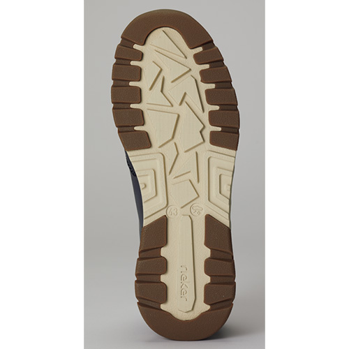 レザーサイドファスナースニーカー