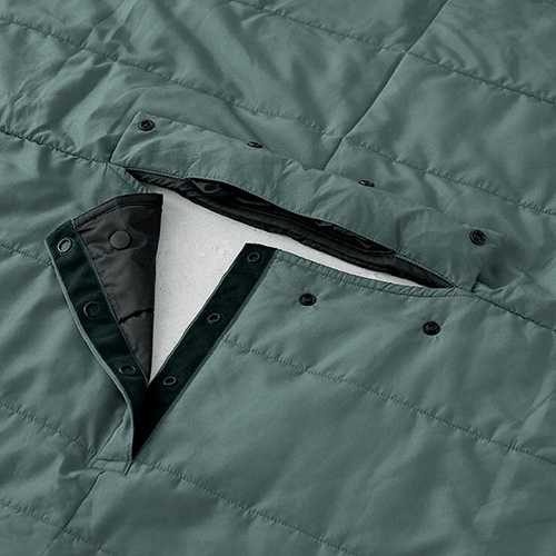 ブレスサーモ・着れるブランケット/着れるーの