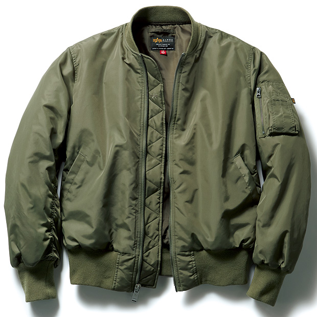 MAー1 オックスフォードフライトジャケット