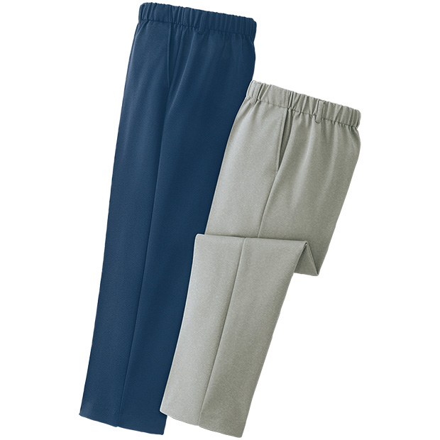 清涼寛ぎおうちスラックス／2色組