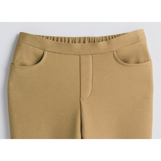 裏起毛テーパードパンツ