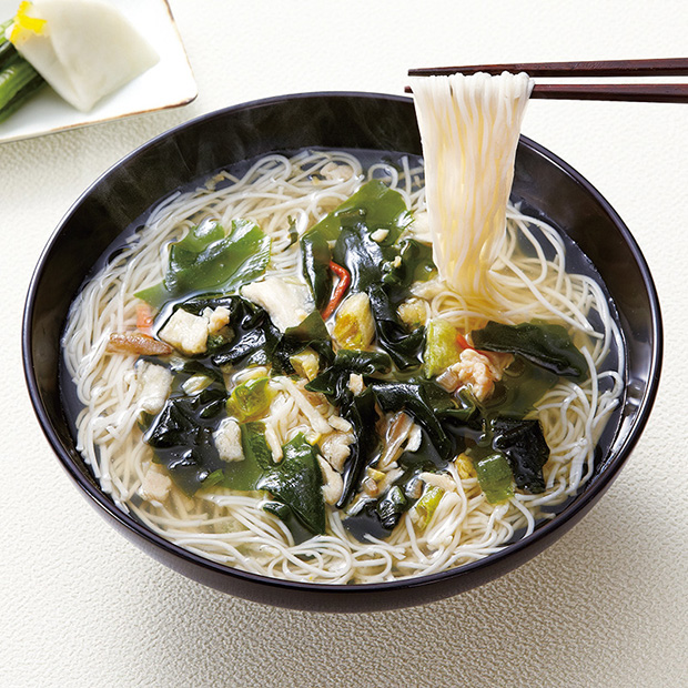 鳥菜にゅう麺