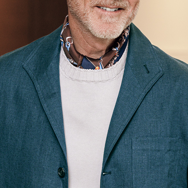 シルクスカーフ／アクセサリー柄