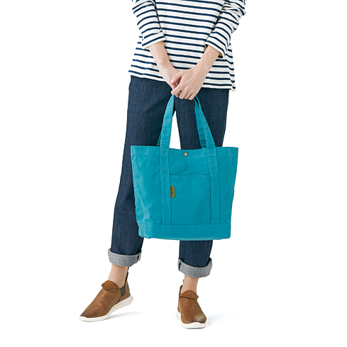 細野昌昭 手作り帆布のポケット便利なトートバッグ ライトアップオンラインストア