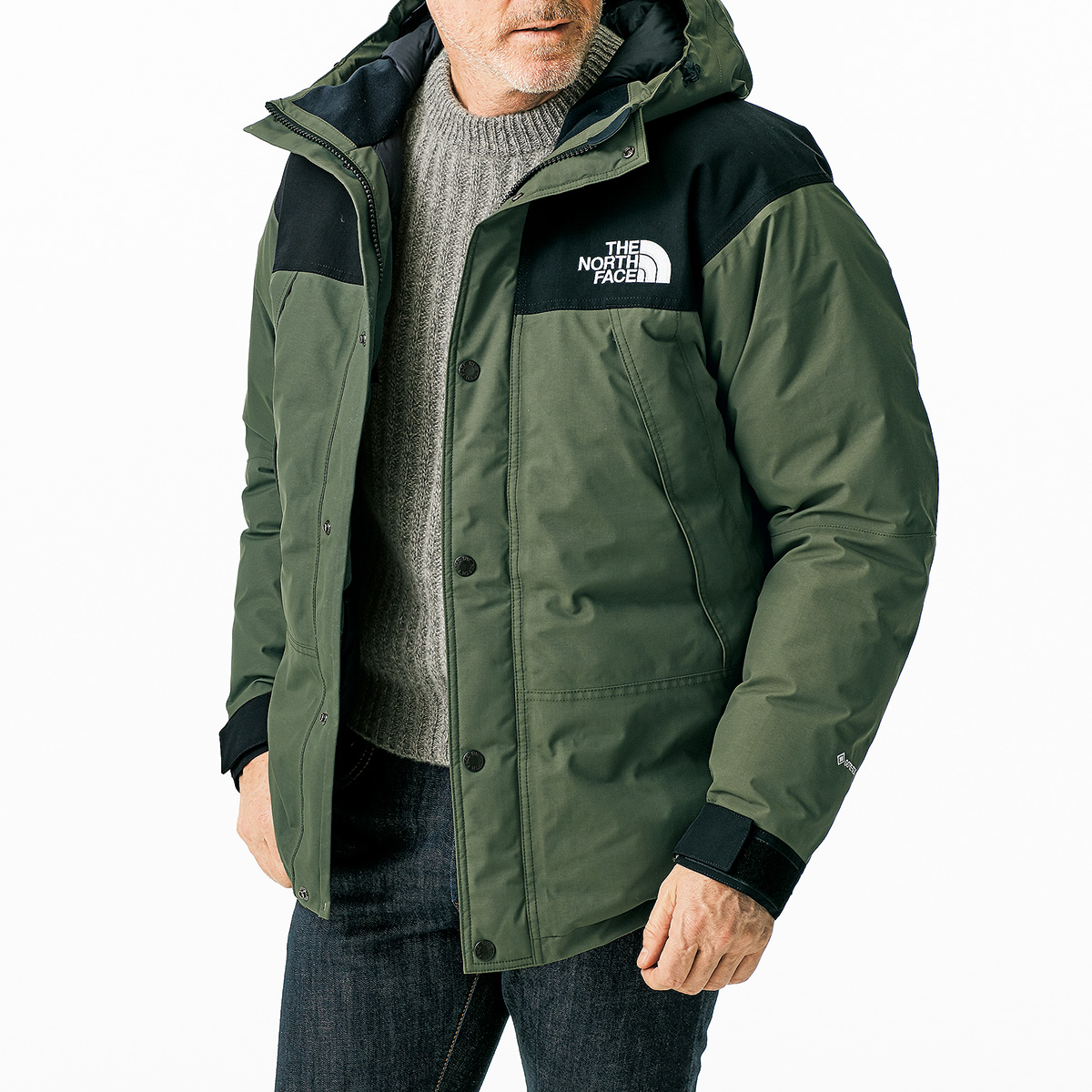 【新品同様】THE NORTH FACE MOUNTAIN DOWN JACKET マウンテンダウンジャケット ノースフェイス ブリティッシュ