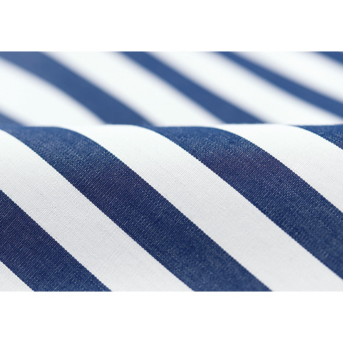 バイアスストライプシャツ