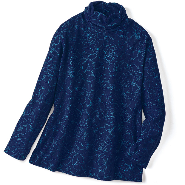 カレンサーモ･シャーリングネックプルオーバー