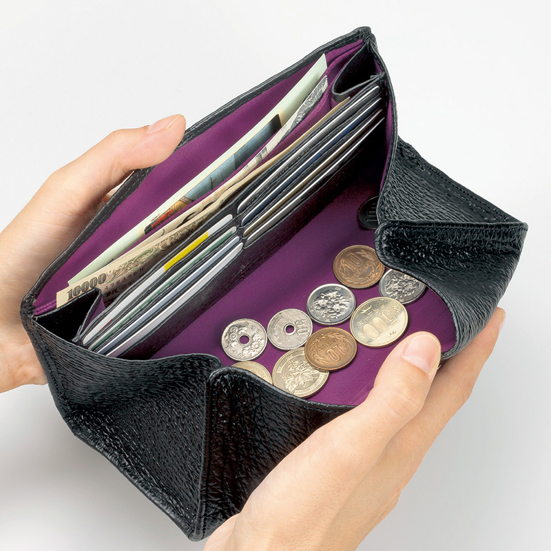 シャークスキン・ギャルソン長財布