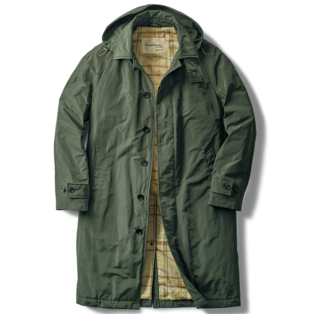 中わたステンカラーコート