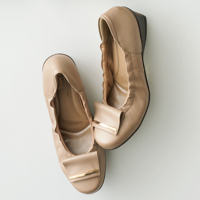 やぎ革ウォーキングパンプス