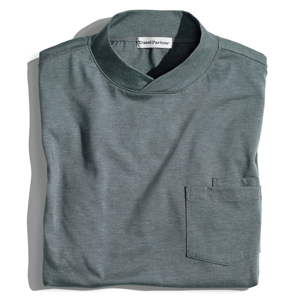 ジャケットに合う･衣服内環境ととのい長袖Tシャツ