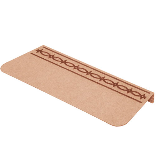 コーナー付階段マット/スベリ止め付(15枚入)