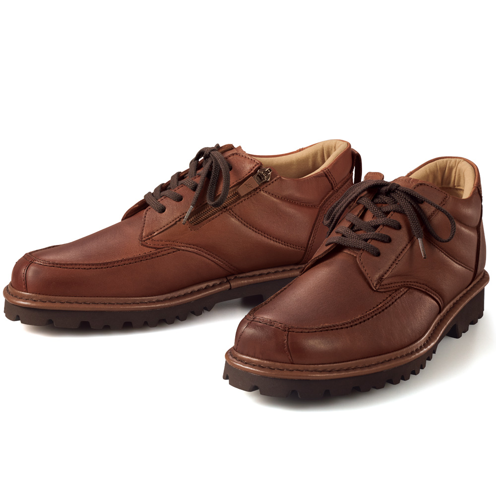 軽量オールレザーキャラバンシューズ/ミドルカット