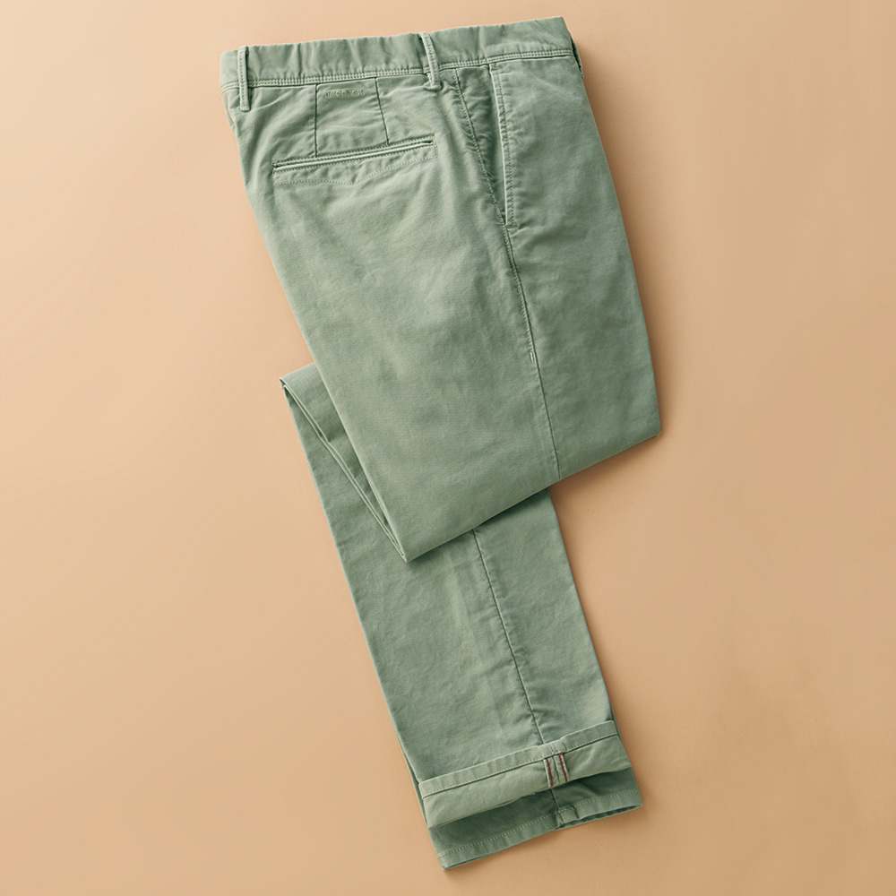 トリコチノ・ストレッチパンツ/100