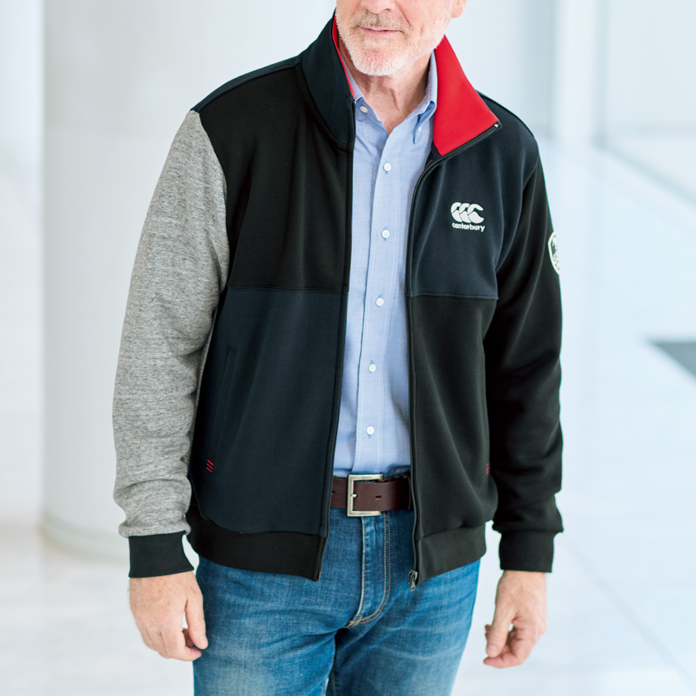 アグリーデザイン･スウェットトラックジャケット