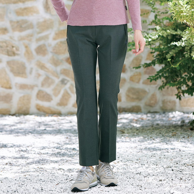 裏起毛ブーツカットパンツ