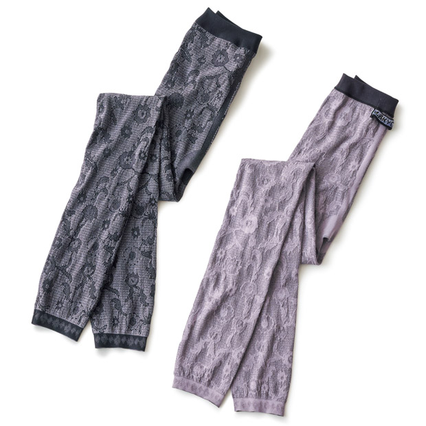 ラッセル編みレギンス／当社限定カラー