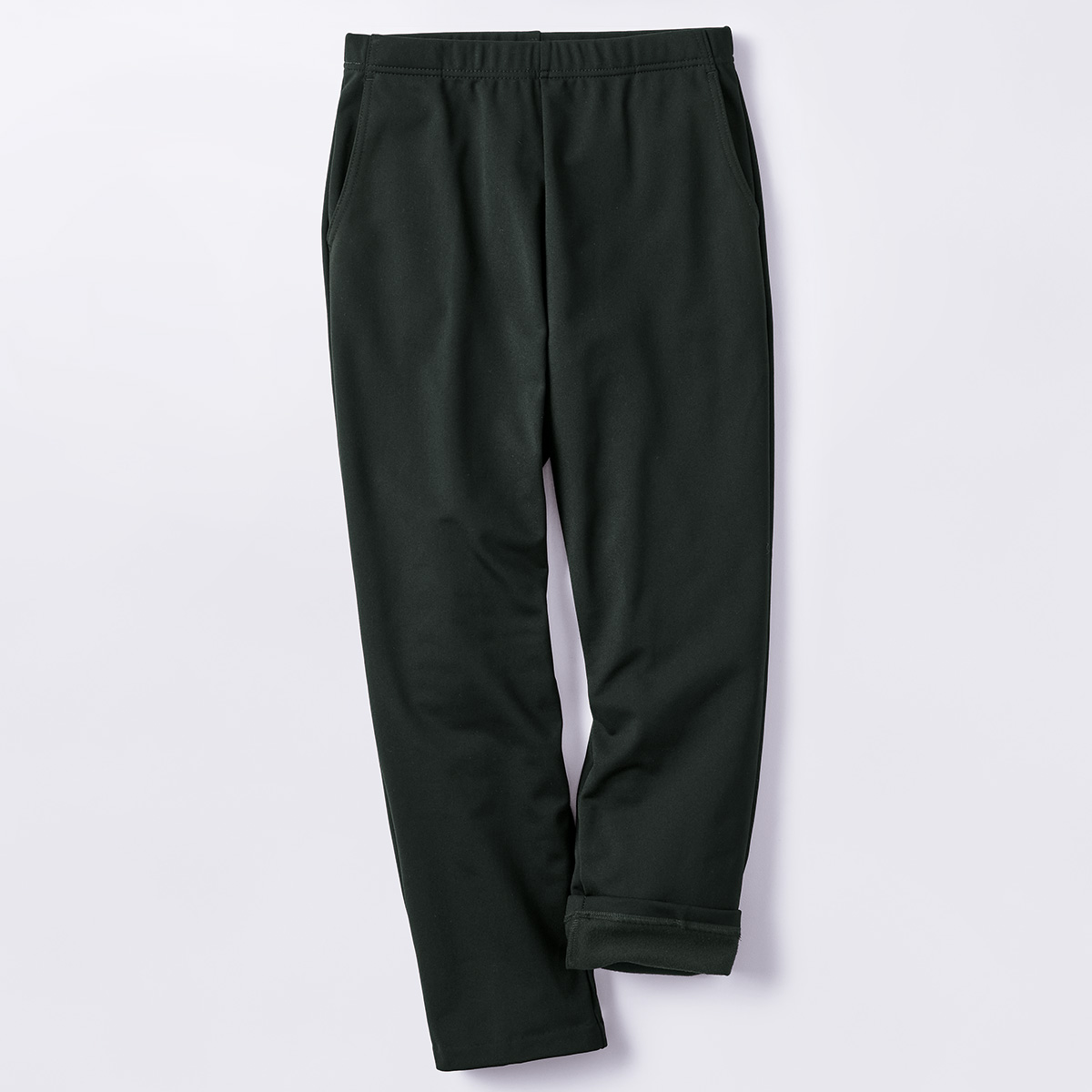 裏起毛ストレートパンツ